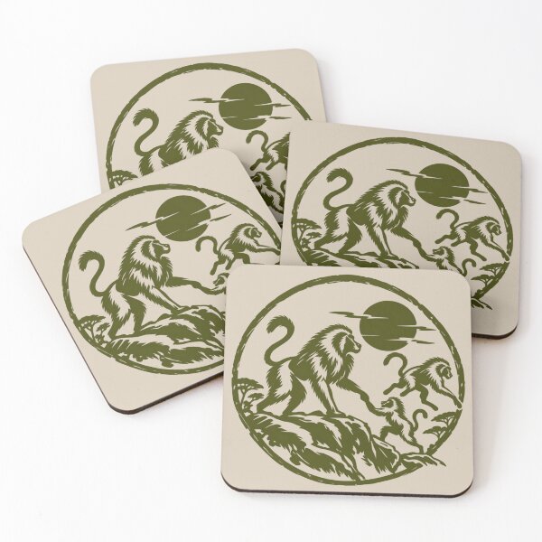 Item preview, Vintage African Baboon Safari Wildlife Graphic designed and sold by JonelCrafts.