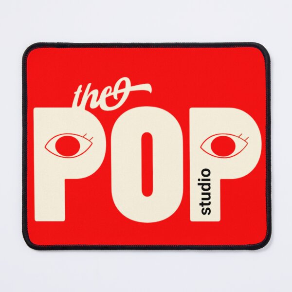 Item preview, The Pop Studio – Creative Eye Pop Art Logo | Modern Graphic Design designed and sold by MindMess Studio.
