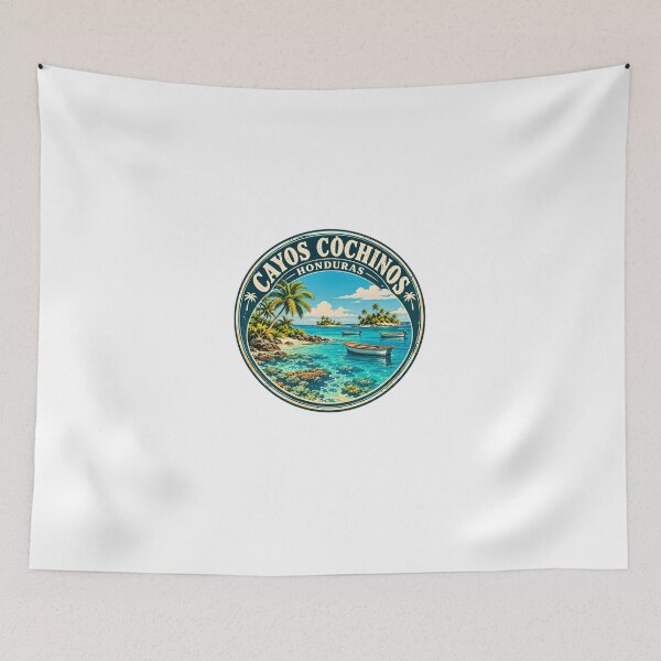 Item preview, Cayos Cochinos Honduras Travel Vacation Island designed and sold by Star3NowForMe.