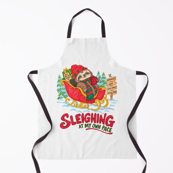 Item preview, Christmas Sloth Sleighing At My Own Pace designed and sold by newsuept25.art.