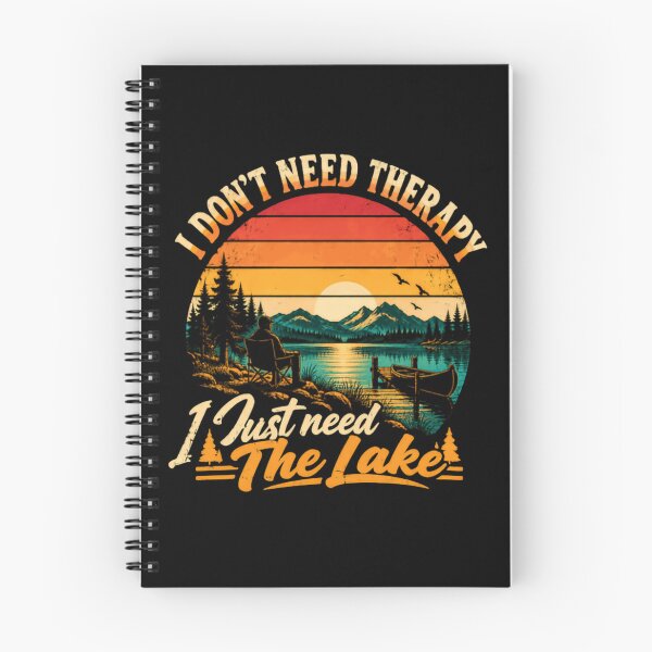 Item preview, I Don't Need Therapy I Just Need The Lake Lake Lover Outdoors Nature Relaxation designed and sold by RetroMini2026.