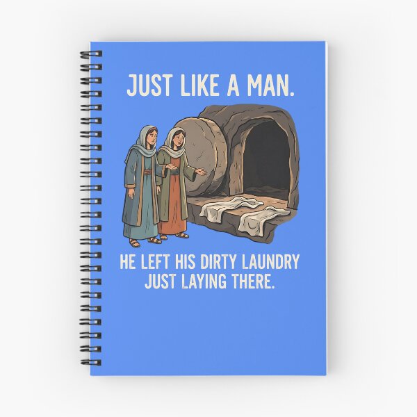 Item preview, Just Like a Man - Empty Tomb Easter Humor designed and sold by FrozenFits.