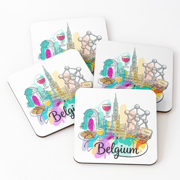 Item preview, Brussels Belgium Travel Art designed and sold by EdwinkOne.