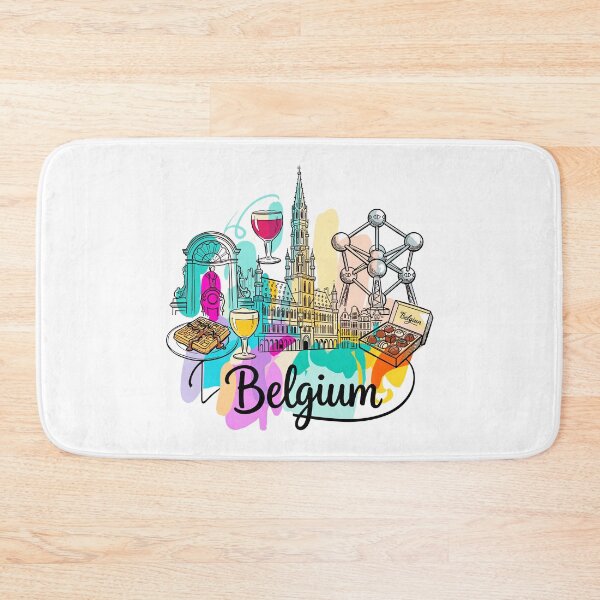 Item preview, Brussels Belgium Travel Art designed and sold by EdwinkOne.