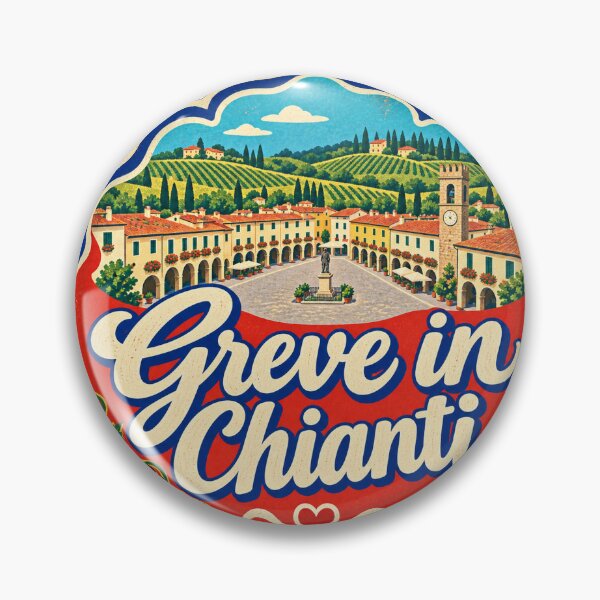 Item preview, Greve in Chianti Italy Travel Souvenir Painted Italian Sign designed and sold by VisualArtsOasis.