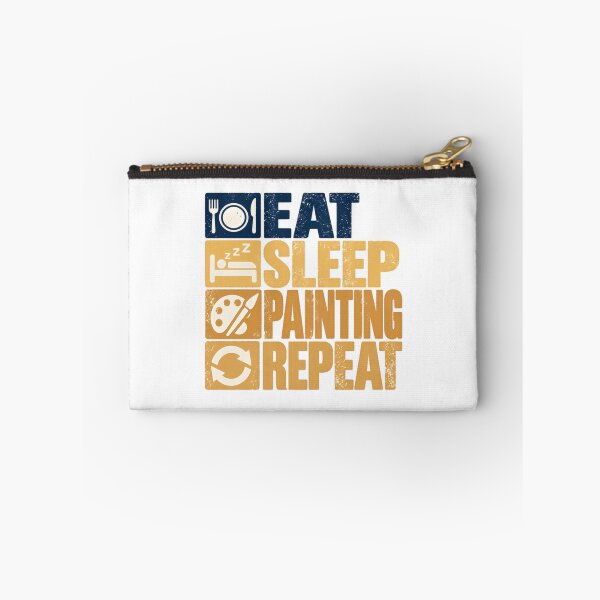 Item preview, Eat Sleep Painting Repeat Painter Artist Life Hobby designed and sold by NeedForParks.