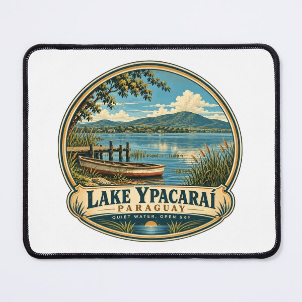 Item preview, Lake Ypacaraí Paraguay Quiet Water Open Sky Travel Souvenir designed and sold by Star3NowForMe.