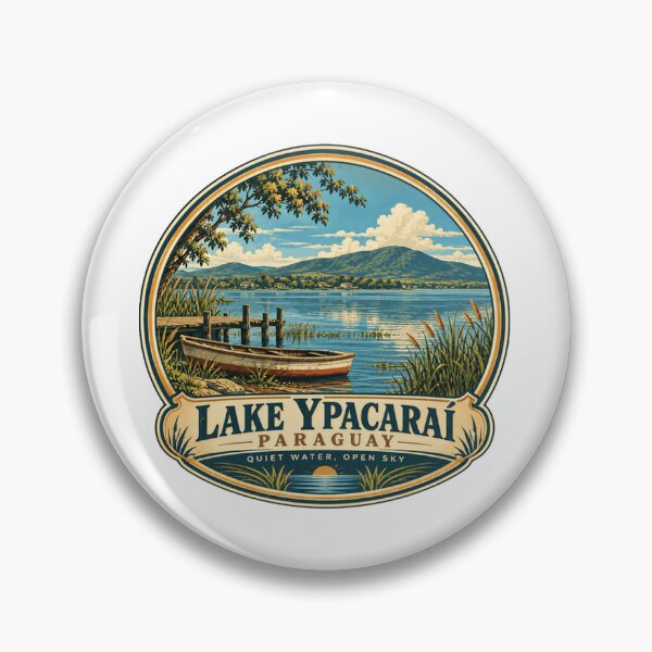Item preview, Lake Ypacaraí Paraguay Quiet Water Open Sky Travel Souvenir designed and sold by Star3NowForMe.
