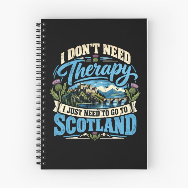 Item preview, I Don't Need Therapy I Just Need To Go To Scotland Travel Lover Scottish Heritage designed and sold by RetroMini2026.