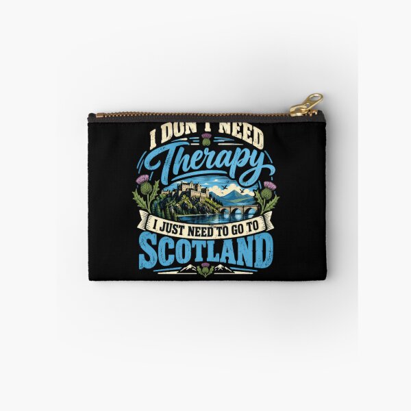 Item preview, I Don't Need Therapy I Just Need To Go To Scotland Travel Lover Scottish Heritage designed and sold by RetroMini2026.