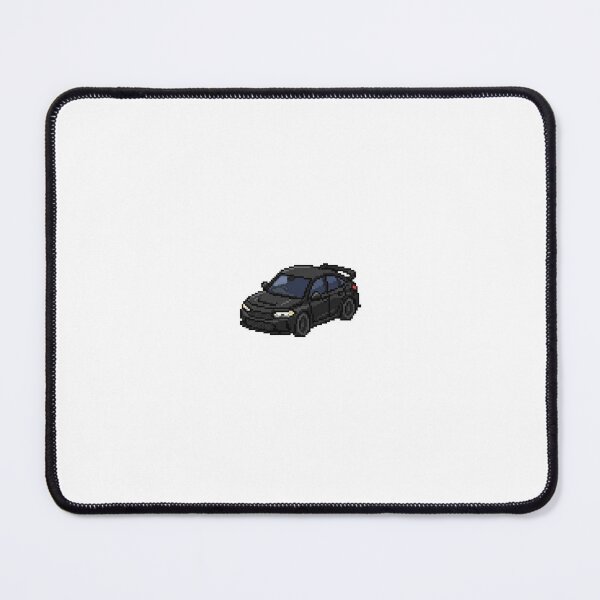 Item preview, Black Sport Hatchback Pixel Art designed and sold by Matilda Pixel.