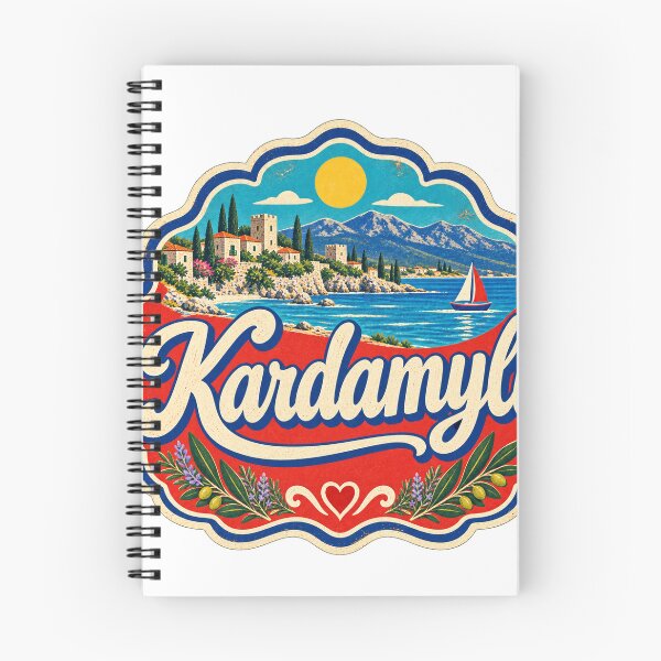 Item preview, Kardamyli Greece Travel Souvenir Painted Mediterranean Sign designed and sold by VisualArtsOasis.