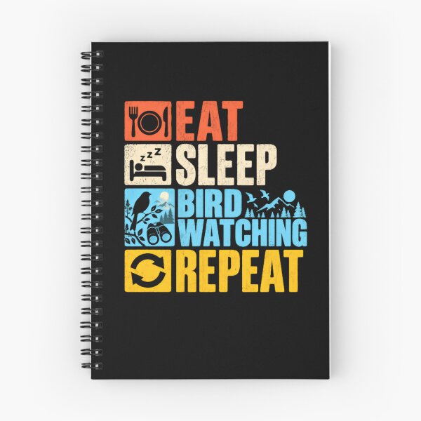 Item preview, Eat Sleep Bird Watching Repeat Birder Hobby designed and sold by HumansStuck12.