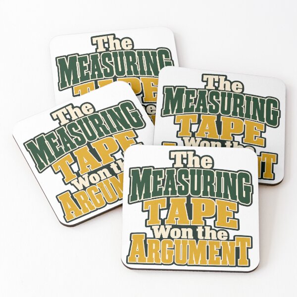Item preview, Measuring Tape Won the Argument Retro Type Art designed and sold by Bikivuno.