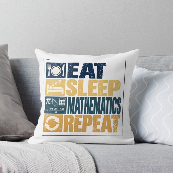 Item preview, Eat Sleep Mathematics Repeat Math Student Teacher Mathematician designed and sold by NeedForParks.