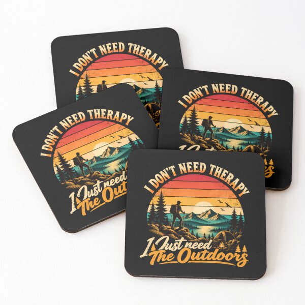 Item preview, I Don't Need Therapy I Just Need The Outdoors Hiking Camping Adventure Lover designed and sold by RetroMini2026.
