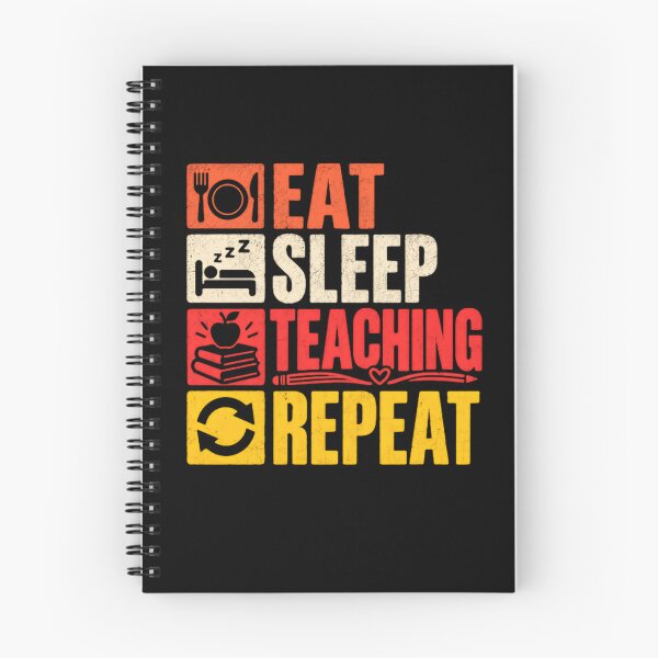Item preview, Eat Sleep Teaching Repeat Teacher Educator Professional Life designed and sold by JonesFlora2025.