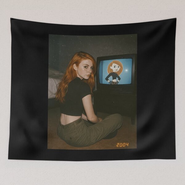 Item preview,  Kim Possible Watching Herself  2000S Analog Aesthetic designed and sold by khabdelilah95.