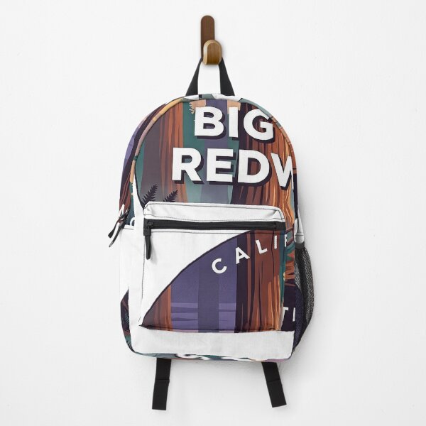 Item preview, Big Basin Redwoods Dusk Trail Round Sticker California State Park designed and sold by DetourDgn.