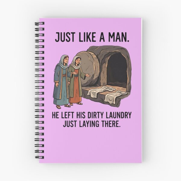 Item preview, Copy of Copy of Just Like a Man - Empty Tomb Easter Humor designed and sold by FrozenFits.