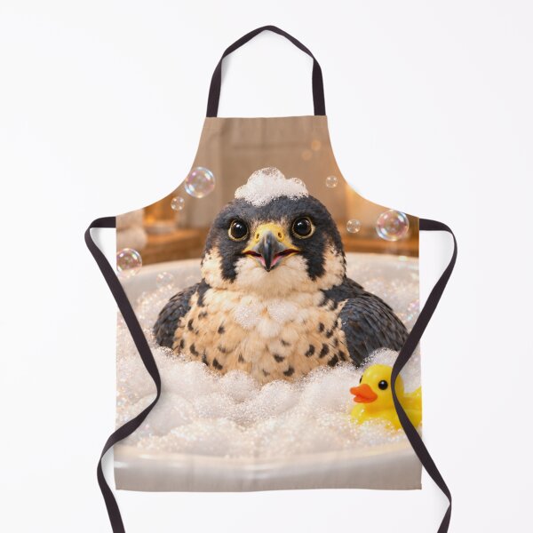 Item preview, Peregrine Falcon Bathtub Bubble Soak designed and sold by Sillytoe.