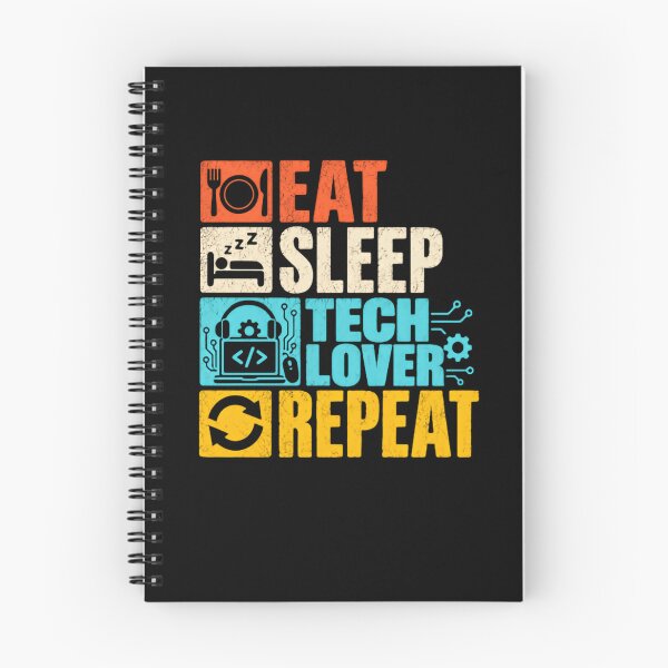 Item preview, Eat Sleep Tech Lover Repeat Programming Developer IT Professional designed and sold by HumansStuck12.