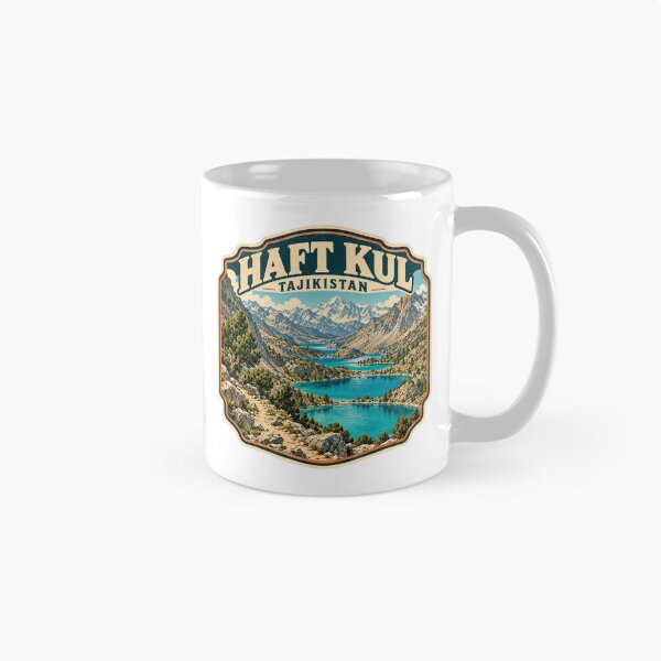 Item preview, Haft Kul Tajikistan Mountain Lakes Scenic Landscape Travel designed and sold by Star3NowForMe.