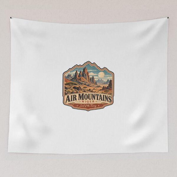 Item preview, Air Mountains Niger Land Of The Tuareg African Travel Adventure designed and sold by Star3NowForMe.