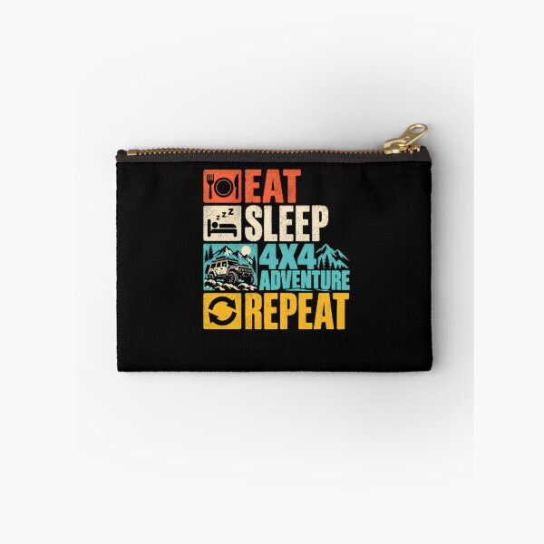 Item preview, Eat Sleep 4x4 Adventure Repeat Off Roading Enthusiast designed and sold by HumansStuck12.
