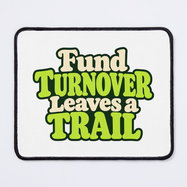Item preview, Fund Turnover Leaves a Trail Bold Finance Type designed and sold by Bikivuno.