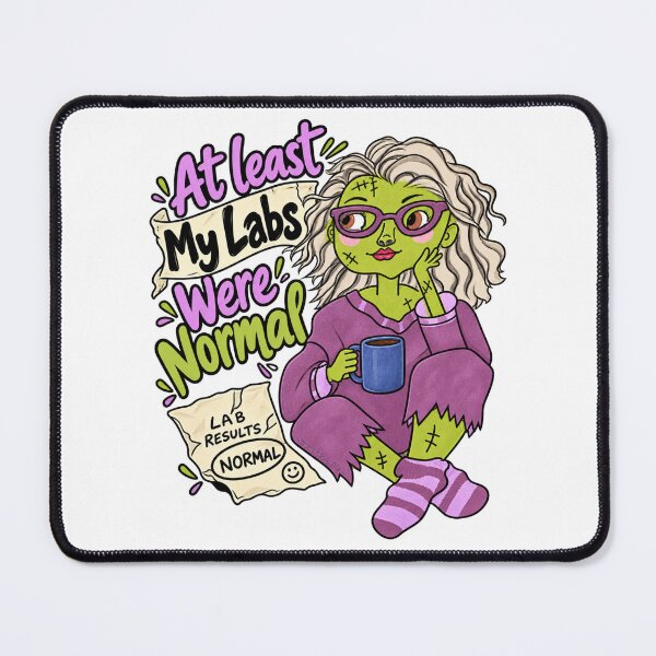 Item preview, Zombie Girl At Least My Labs Were Normal designed and sold by newsuept25.art.