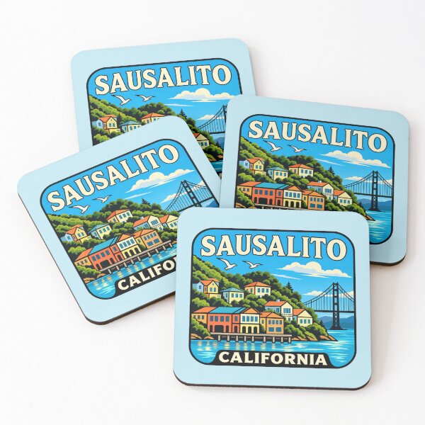 Item preview, Sausalito, California designed and sold by Myra365Art.