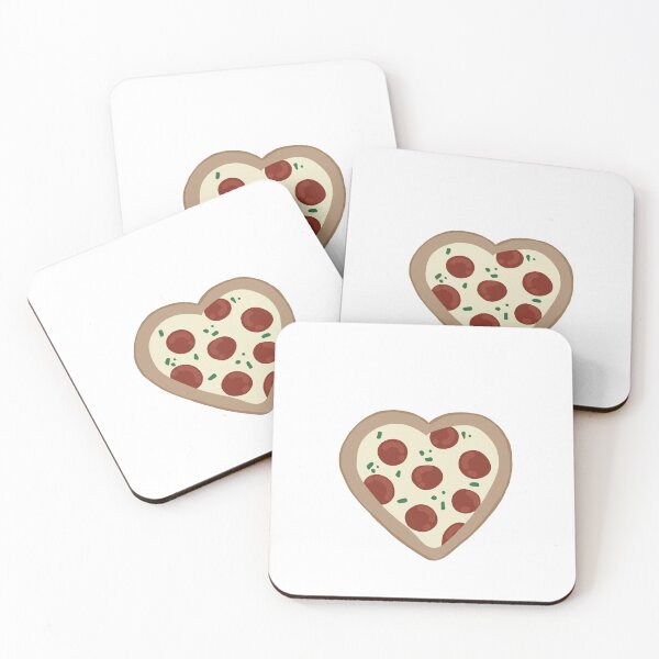 Item preview, heart pizza designed and sold by raspberryclover.