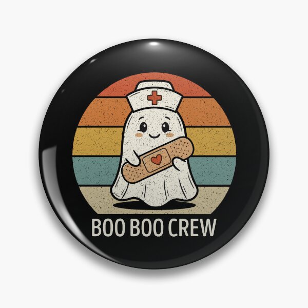 Item preview, Boo Boo Crew Nurse Halloween Nurse designed and sold by RareLavender.