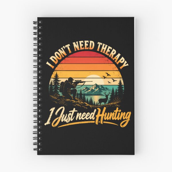 Item preview, I Don't Need Therapy I Just Need Hunting Hunter Outdoorsman designed and sold by RetroMini2026.