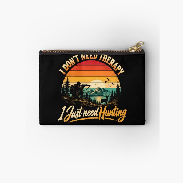 Item preview, I Don't Need Therapy I Just Need Hunting Hunter Outdoorsman designed and sold by RetroMini2026.
