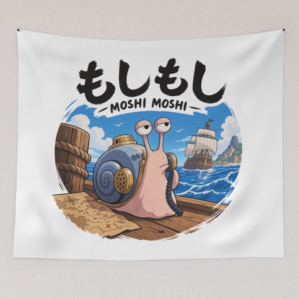 Item preview, one piece (moshi moshi) designed and sold by Animeheam.