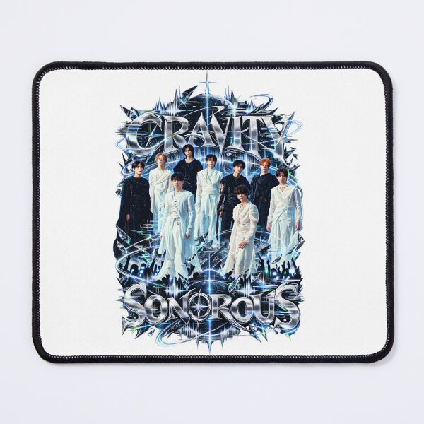 Item preview, CRAVITY SONOROUS Futuristic Concert Poster designed and sold by Valeree Store.