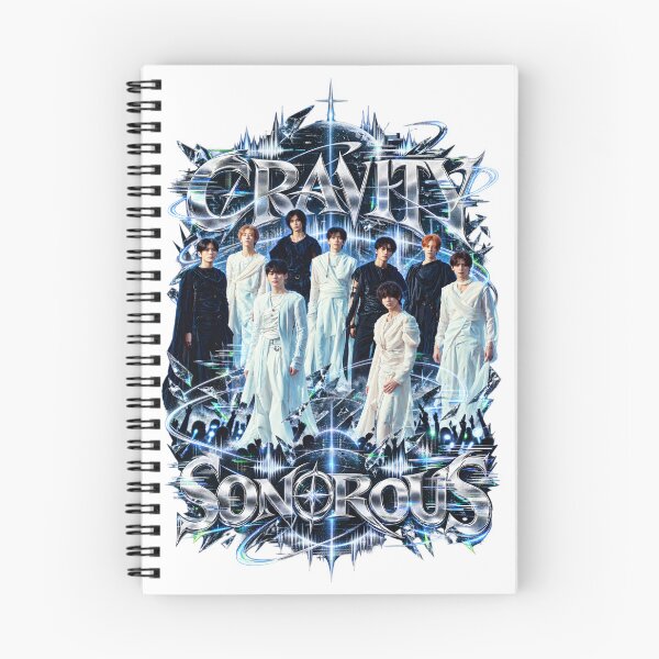 Item preview, CRAVITY SONOROUS Futuristic Concert Poster designed and sold by Valeree Store.
