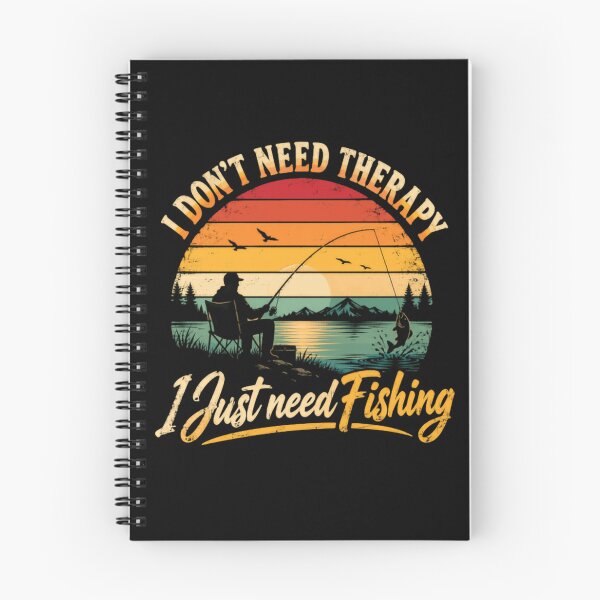 Item preview, I Don't Need Therapy I Just Need Fishing Angler Fisherman Hobby Outdoorsman designed and sold by RetroMini2026.