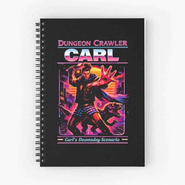 Item preview, Dungeon Crawler Carl Synthwave designed and sold by 27Maydesign.