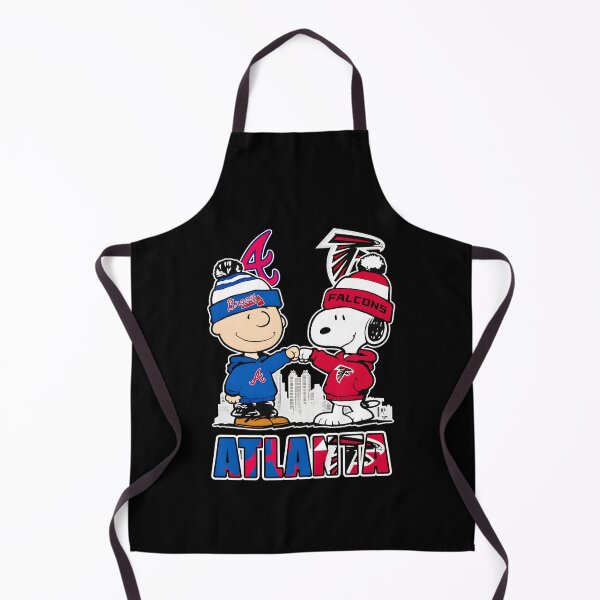Item preview, Atlantaa Braves Falcons Peanuts Fist Bump designed and sold by LucianaMoraes.