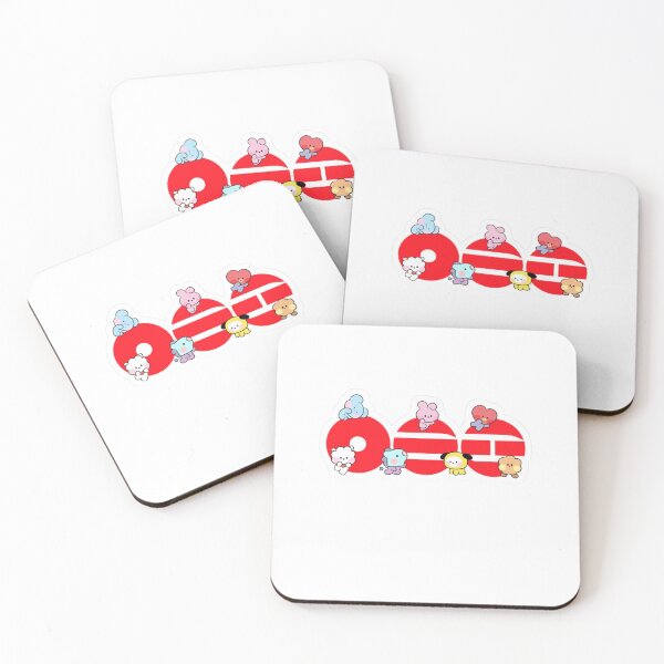 Item preview, BT21 Cute Characters BTS Arirang Emblem Graphic designed and sold by Palette & Hue.