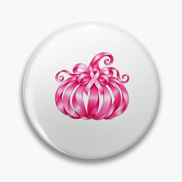 Item preview, Breast Cancer Awareness Pumpkin Bow  designed and sold by 68MadagascarZoo.