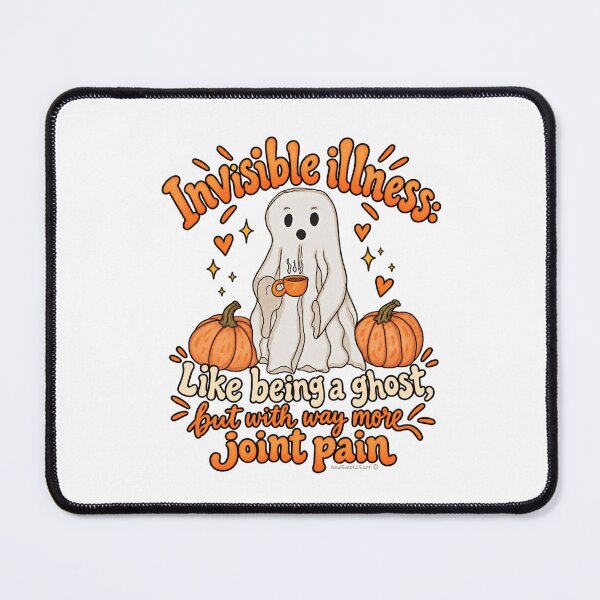 Item preview, Invisible Illness Ghost With Joint Pain designed and sold by newsuept25.art.