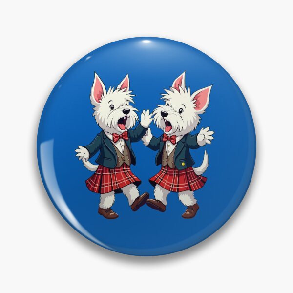 Item preview, West Highland Terrier Dancing Scottish Ceilidh Celebration designed and sold by taiche.
