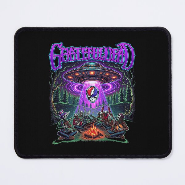 Item preview, Grateful Dead UFO Campfire Poster designed and sold by GulFlowerofLife.