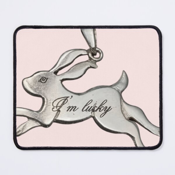 Item preview, i'm lucky rabbit pendant designed and sold by angelicfemme.
