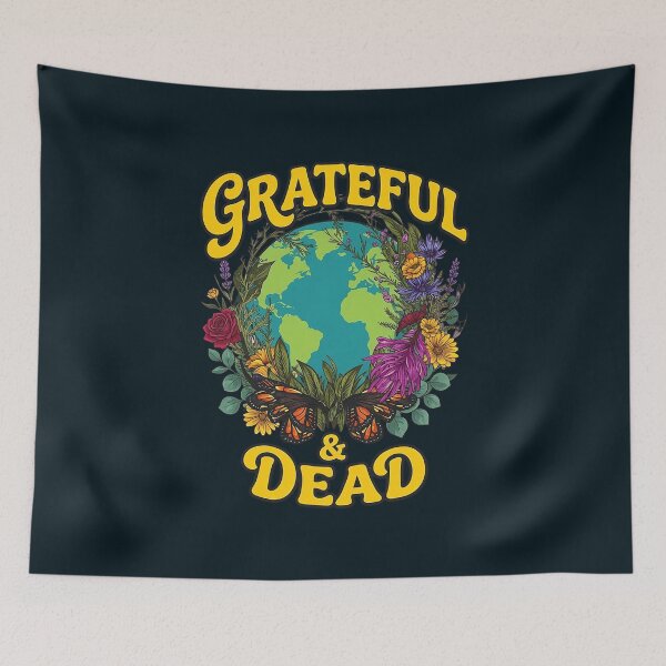 Item preview, Grateful Dead Earth Globe Design designed and sold by GulFlowerofLife.