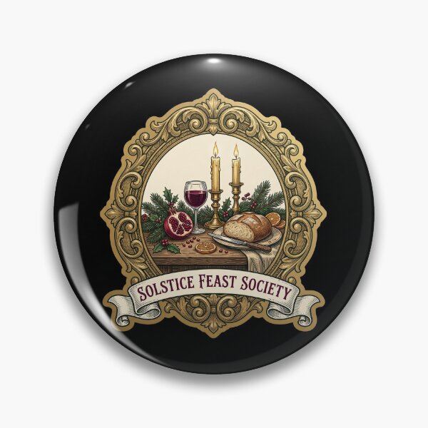 Item preview, Solstice Feast Society — Yule Victorian Crest designed and sold by TheCalmEdit.
